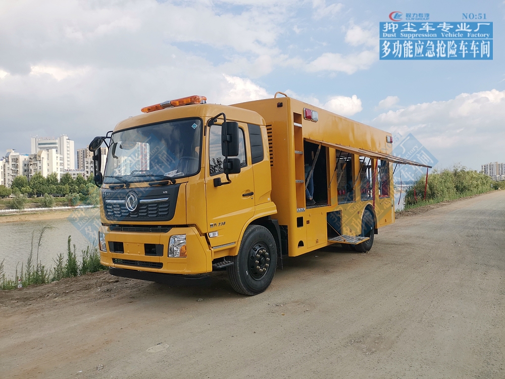 东风天锦大流量排水抢险车3000-4000m?/h