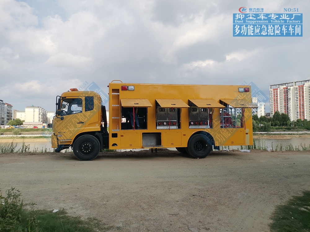 东风天锦大流量排水抢险车3000-4000m?/h