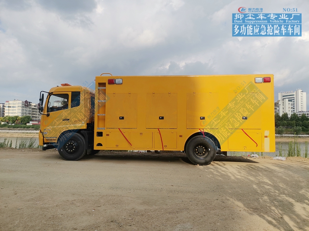 东风天锦大流量排水抢险车3000-4000m?/h